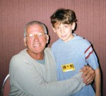 AJ with William Jordan, Actor, Project UFO (Major Jake Gatlin)