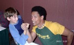 AJ with Peter Williams, Actor, Stargate SG-1 (Apophis)